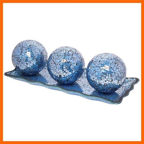 Decorative glass bowl - glass, 3